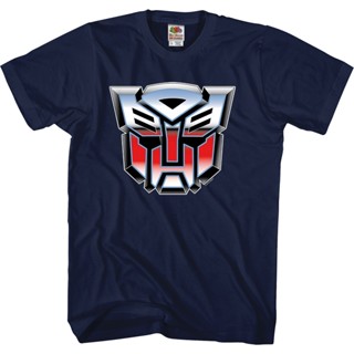 Airbrush Autobots Logo Transformers T-Shirt เสื้อครอปสายฝอ เสื้อแฟชั่นผญ