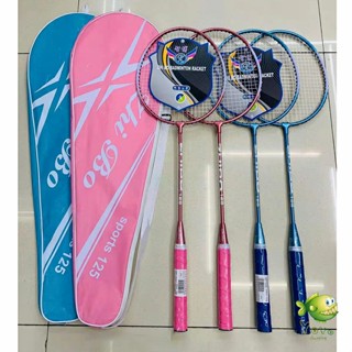 YOYO ไม้แบดมินตัน Sportsน 125 อุปกรณ์กีฬา ไม้แบตมินตัน พร้อมกระเป๋าพกพา  Badminton racket