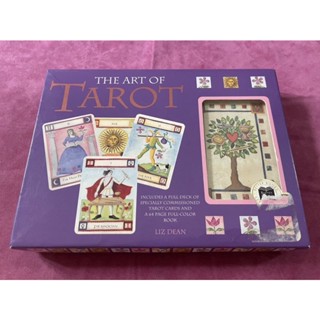 Tarot_raredecks- The Art of Tarot - Liz Dean, Barnes&amp;Noble, 2001-Tarot card/deck/ไพ่ทาโรต์/ไพ่ยิปซี/ไพ่หายาก/แท้