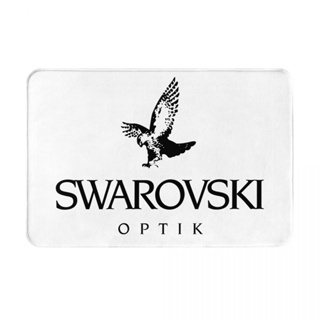 Swarovski (1) พรมเช็ดเท้า ผ้าสักหลาด กันลื่น ดูดซับน้ํา แห้งเร็ว 16x24 นิ้ว สําหรับห้องน้ํา พร้อมส่ง