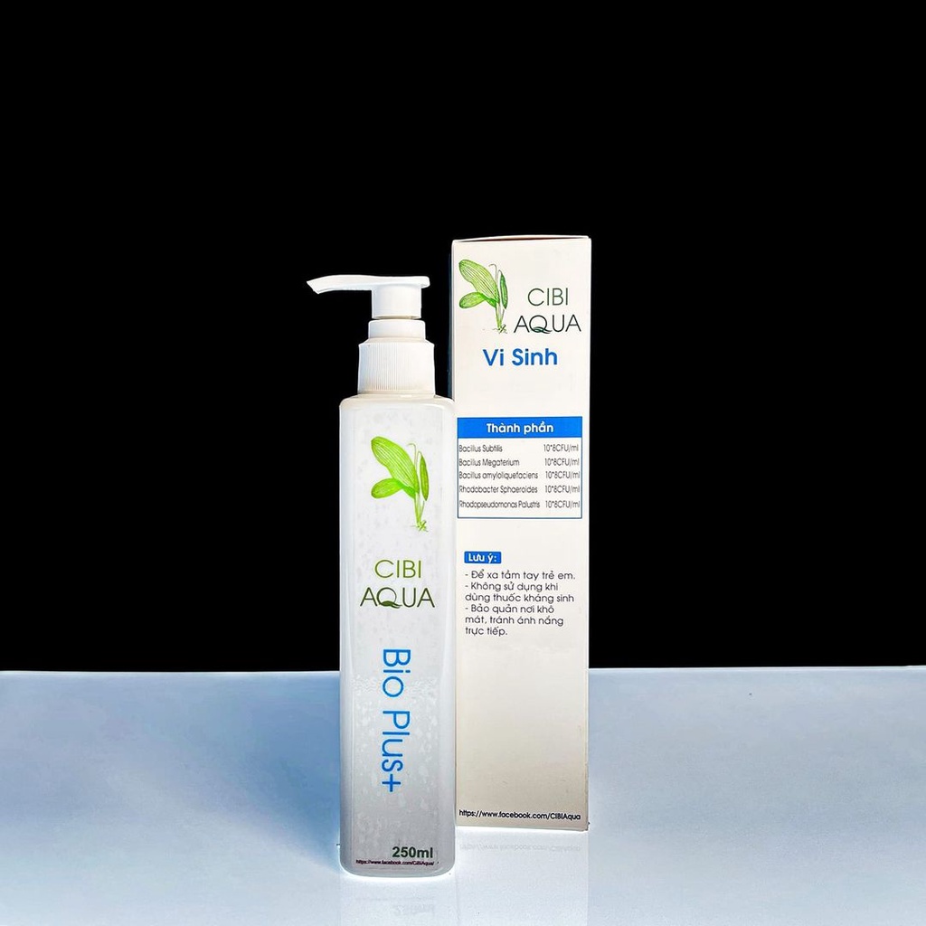 CIBI AQUA BIO PLUS + MICROBIOLOGICAL สําหรับตู้ปลา กุ้ง และตู้ปลา