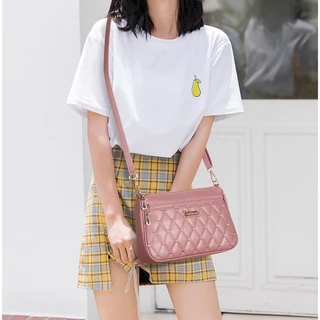 กระเป๋าสะพายไหล่ ขนาดใหญ่ จุของได้เยอะ ปักลายน่ารัก แฟชั่นสําหรับสตรี