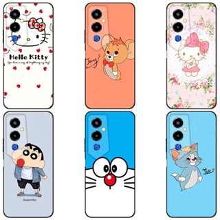 Tecno Pova 4 Pro เคส เคสซิลิโคน TPU นิ่ม การ์ตูน ฝาหลัง Tecno Pova 4 Pro Case เคสป้องกัน