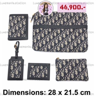 👜: New!! Dior Obique Clutch Set‼️ก่อนกดสั่งรบกวนทักมาเช็คสต๊อคก่อนนะคะ‼️