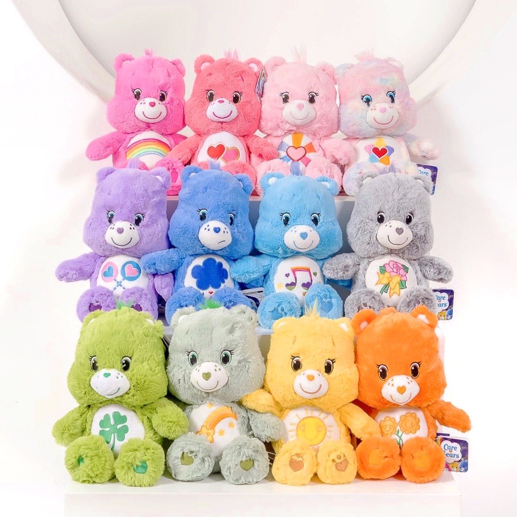 ตุ๊กตาแคร์แบร์ ตุ๊กตาหมี 🐻🐻 CARE BEAR ขนาด 25 CM. สินค้าลิขสิทธิ์แท้ ของขวัญวันเกิด ของขวัญปี
