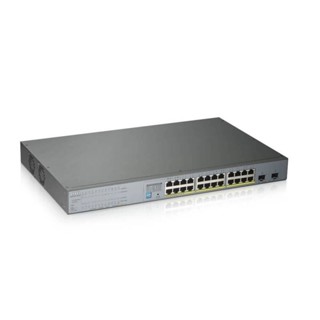 Zyxel GS1300-26HP Unmanaged Gigabit POE Switch 24 Port POE 802.3at 250W(By Shopee  SuperTphone1234)