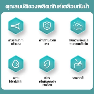 300g น้ำยากันซึม น้ำยาเคลือบรูรั่วสีใส กันซึม กาวกันน้ำ กาวโปร่งแสง อุดทุกรอยรั่วซึม หลังคา เพดาน ผนัง กาวกันน้ํารั่วซึม