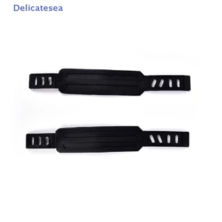 [Delicatesea] เทปสายรัดที่เหยียบเท้า สําหรับออกกําลังกาย ปั่นจักรยาน 1 คู่