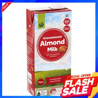 Woolworths Unsweetened Almond Milk 1LLait damande non sucré Woolworths 1L