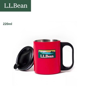 L.L.Bean แก้วพกพาพร้อมฝาปิด220ml. Outdoor แคมป์ปิ้ง