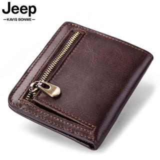 High Quality Men&amp;#39;S Genuine Leather Wallet Vintage Short Male Wallets Zipper Poucht Male Purse Money Bag Portomonee C