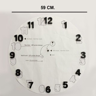 ตัวเลขนาฬิกา 1-12และ แพทเทริน