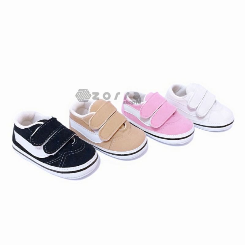 Zorra - รองเท้าเด็ก prewalker unisex / vvnss old scool baby velcro