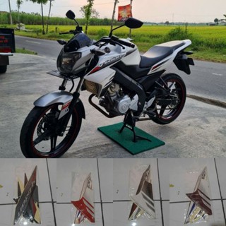 สติกเกอร์ติดแถบ สีดํา สําหรับ Yamaha Vixion 2015 Ori Vixion Old 2014 2015