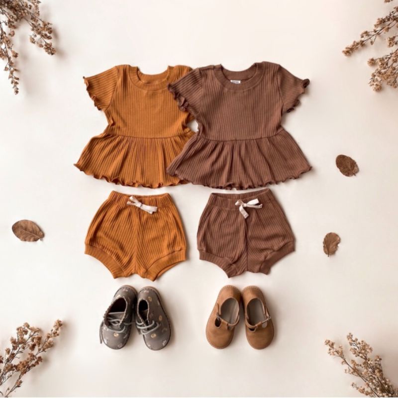 BOHOPNA - CHLOE SET BOHOPNA - CHILDRENS CLOTHING SET - CHILDRENS DRESS - เสื้อผ้ามุสลิม