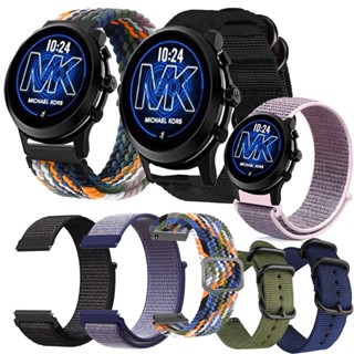 สาย michael kors mkgo Smart watch strap nylon สายนาฬิกาข้อมือซิลิโคน for michael kors mkgo Smartwatch อุปกรณ์เสริมสมาร์ทวอทช์ michael kors mkgo watch สายนาฬิกา