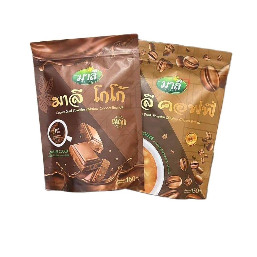 มาลีโกโก้ malee Cocoa / มาลีคอฟฟี่ malee Coffee (ราคา 1 ห่อ)