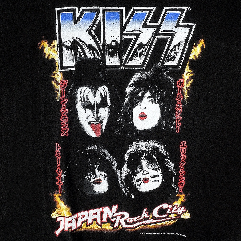 Power 7 Shop เสื้อยืดวง คิส ลิขสิทธ์แท้ KISS T-SHIRTS (MX-030) — صورة 4