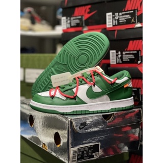 [ พร้อมส่ง ] Dunk Low Off-White Pine Green Size 40 - 46 [ OG ]