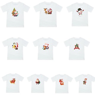 เสื้อยืดลายsanta claus สำหรับเด็ก1-7ขวบ made in thailand