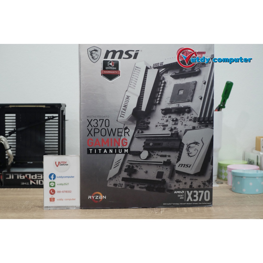 MAINBOARD AM4 MSI X370 XPOWER GAMING (TITANIUM)