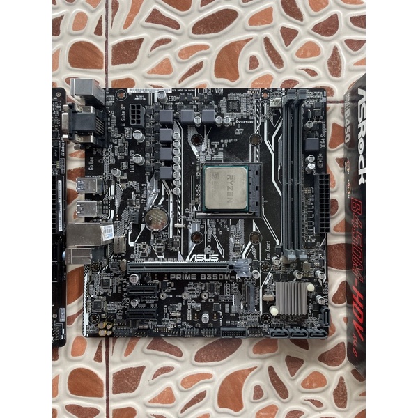 R3 2300x Asus Prime B350m-K มือสอง