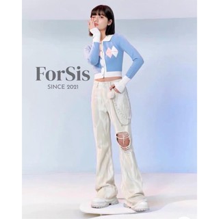 ForSis - ✨เสื้อไหมพรมกึ่งครอป