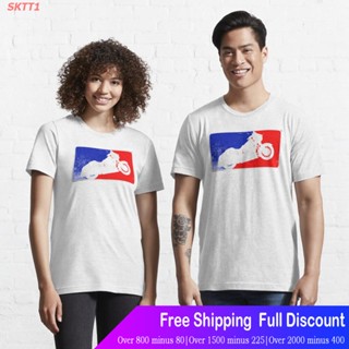 SKTT1 เสื้อยืดแขนสั้น Motorcycle FLHXS Major League Tourer Touring Cruiser Essential T-Shirt Sports T-shirt