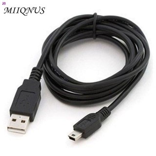 จัดส่งจากกรุงเทพUSB 2.0 A Male to 5-Pin Mini B Cable สำหรับ ชาร์จและซิงค์ สายยาว 3 เมตร Black and Blue 1.5M,3M,5M