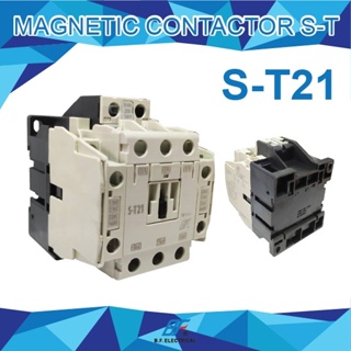 แมกเนติก คอนแทคเตอร์ ST-21 Coil 220V/380V Magnetic Contactor S-T21