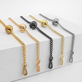 ผู้หญิงกระเป๋าสะพายไหล่โซ่กระเป๋าอุปกรณ์เสริมปรับความยาวใต้ว…