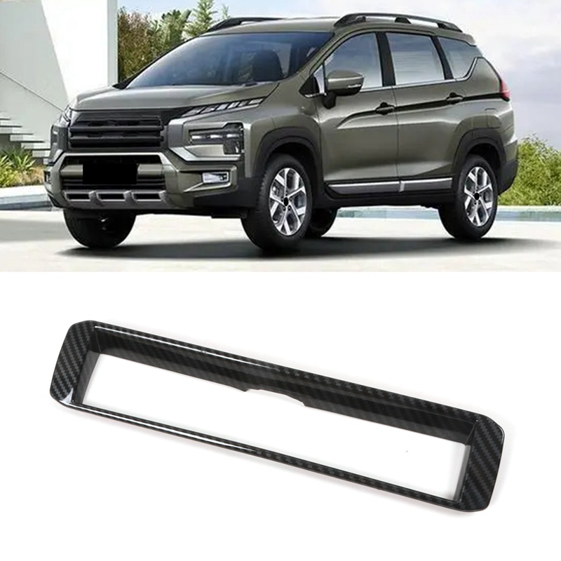 ฝาครอบช่องแอร์รถยนต์ คาร์บอนไฟเบอร์ ABS สําหรับ Mitsubishi Xpander 2022 2023