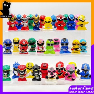 สวมนิ้วมาสไรเดอร์ คาเมนไรเดอร์ Kamen Rider โมเดล ของเล่นมือสองญี่ปุ่น Set20