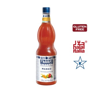 น้ำเชื่อม Fabbri Mixybar Mango Syrup 1000ml รสมะม่วง