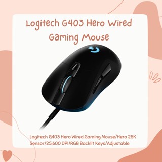 Logitech G403 Hero Wired Gaming Mouse