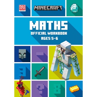 Minecraft Maths Ages 5-6 : Official Workbook Paperback Minecraft Education English By (author)  Collins KS1