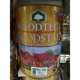 "WOODTECH สีย้อมไม้เงา WOODTECH ขนาด 3.785 ลิตร"