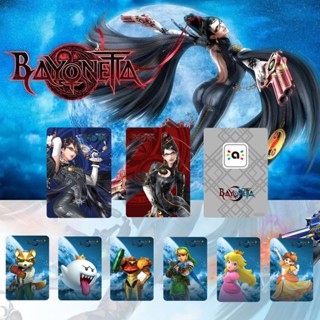 การ์ด Amiibo Bayonetta Beiyounita Amiibo Sister Bei อุปกรณ์ประกอบฉาก 8 ชิ้น