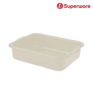 Srithai Superware กระบะเก็บจาน กะละมังพลาสติกสี่เหลี่ยมอเนกประสงค์ รุ่น M-75