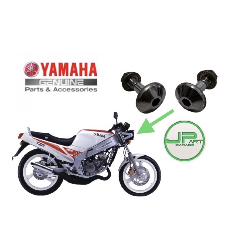 Yamaha Tzr125 rz250r 1ua rd125lc สกรู lampu kiri kan oem