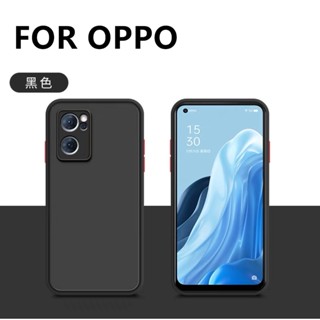 พร้อมส่ง Case OPPO A76 เคสกันกระแทก กันลอยกล้อง ปุ่มสีผิวด้าน ขอบนิ่มหลังขุ่น ออฟโป้ Oppo  A76 [ ส่งจากไทย ]