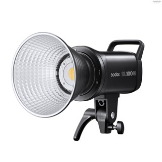 Godox SL100Bi ไฟวิดีโอ LED 100W 2800K-6500K สองสีอุณหภูมิในตัว 11 เอฟเฟกต์แสง FX CRI96+ TLCI97+ Bowens Mount รองรับ APP สายไฟ 2.4G