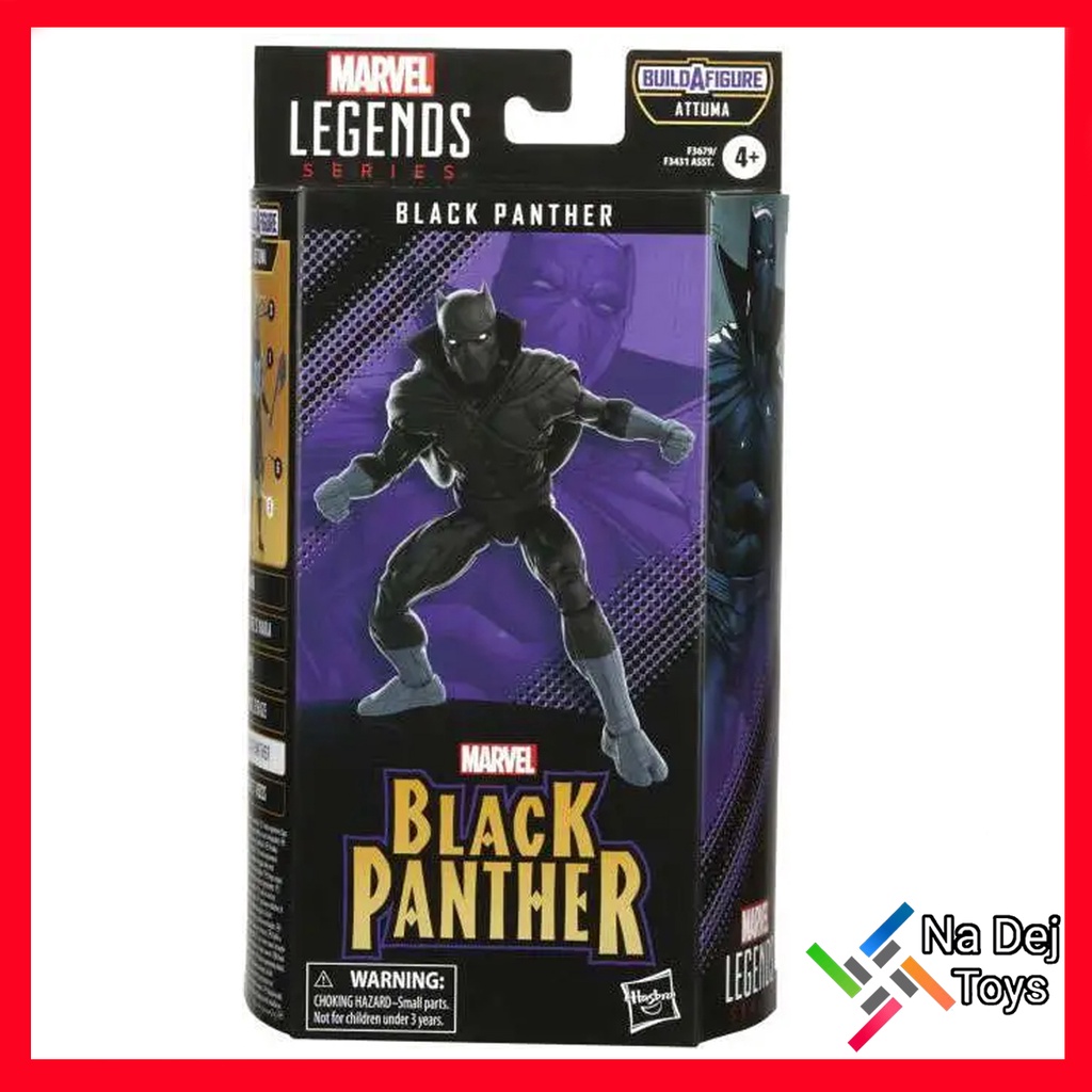 Marvel Legends Wakanda Forever Black Panther Comic (No BAF) 6" Figure มาร์เวล เลเจนด์ส วาคานด้าจงเจริญ แบล๊คแพนเธอร์