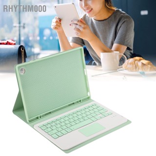 BRhythm000 เคสคีย์บอร์ดแม่เหล็กไร้สาย ถอดออกได้ สําหรับ Samsung Galaxy Tab A8 Matcha Green