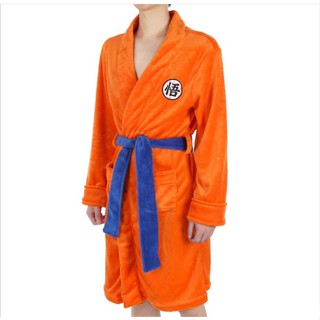 เสื้อคลุมอาบน้ํา ชุดนอน คอสเพลย์ Dragon Ball Son Goku แฟชั่นฤดูใบไม้ร่วง และฤดูหนาว