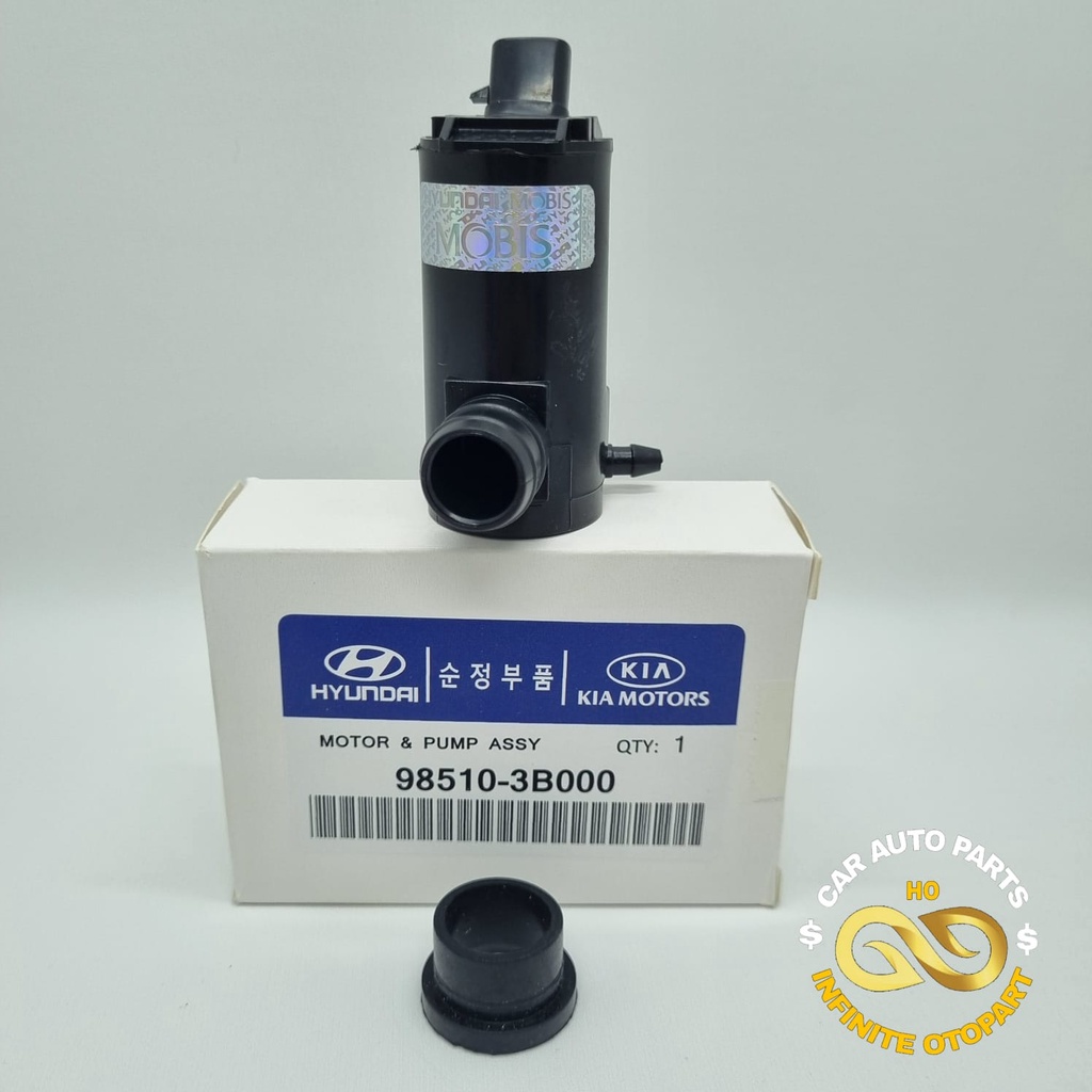เครื่องซักผ้าปั๊มปั๊มน้ํา WIPER KIA TIMOR HYUNDAI ACCENT TRAJET 12V 98510-3B000 HYUNDAI คุณภาพดี