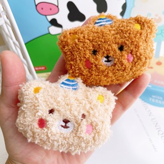 พร้อมส่ง ตุ๊กตา พี่หมี ใส่หมวก  ติดกิ๊บหรือทำงาน diy เซต 2 ตัว