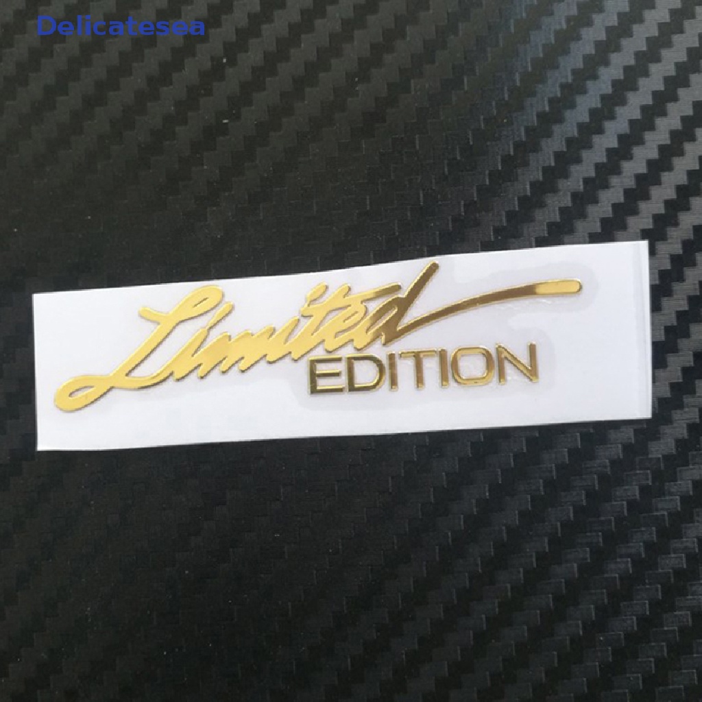 [Delicatesea] สติกเกอร์โลหะ ลายตราสัญลักษณ์ 3D สําหรับติดตกแต่งรถจักรยานยนต์ 2 ชิ้น