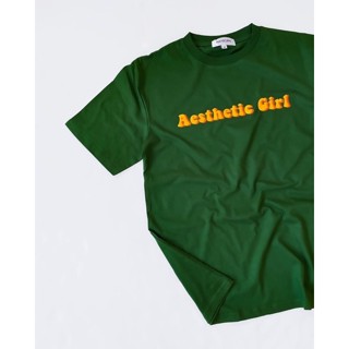 เสื้อยืดผ้าดีที่สุด ลาย Aesthetic Girl