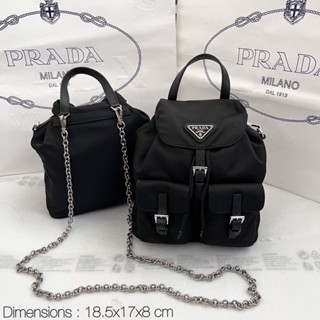 New Prada nylon backpack